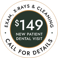 $77 New Patient Special stamp
